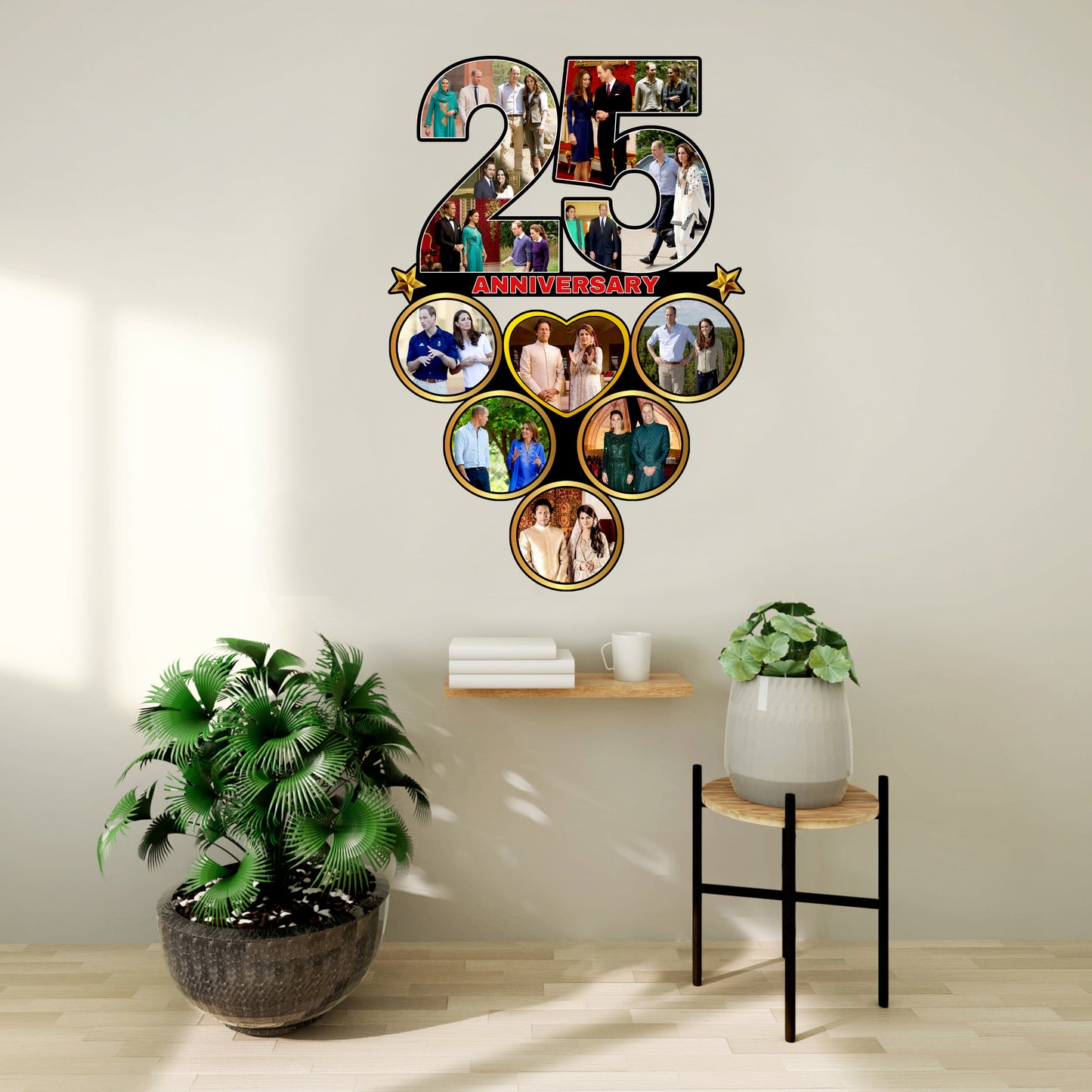 Customized 25th Anniversary