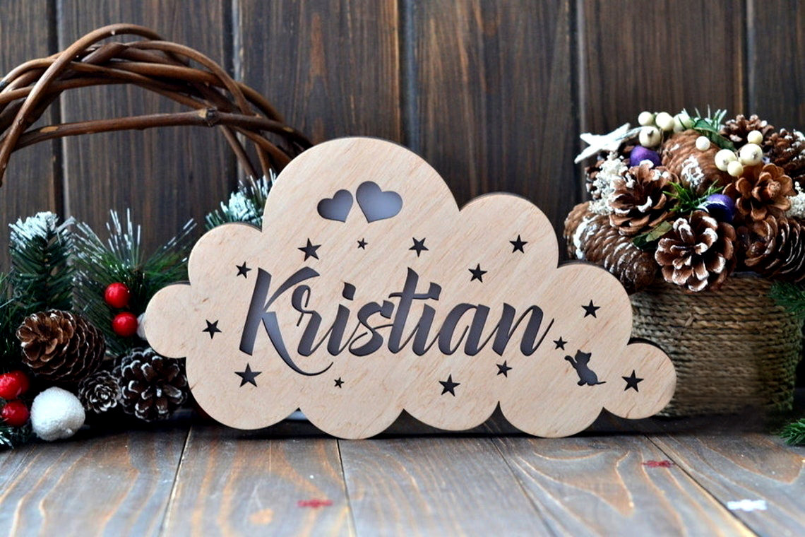 Personalised Alphabet Lamp For Birthday Gifts