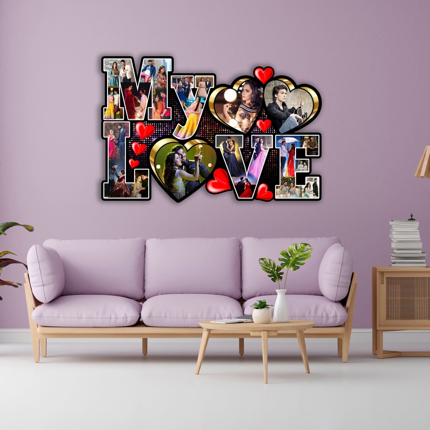 Personalised Couple Photo Frame Lovely Couple| Wedding Anniversary Gift for Partner