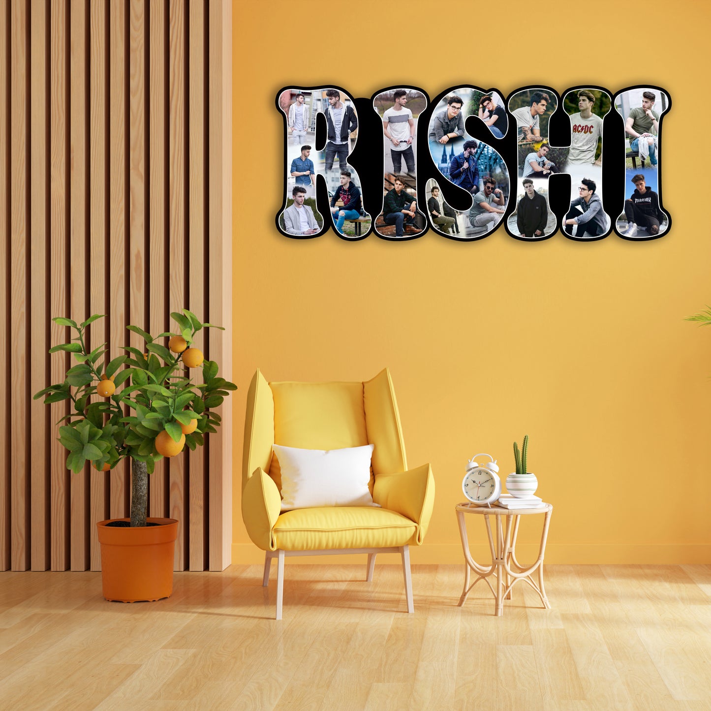 Customised Name Collage Photo Frame For Gifting