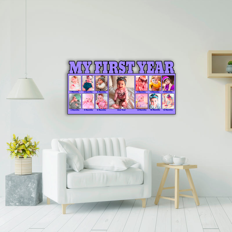 Customised Photo Frames Gift For Baby Boy&Girl perfect 12 month