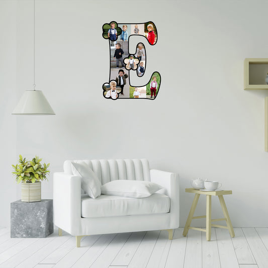 Customised Alphabet Photo Frame ( E Letter )