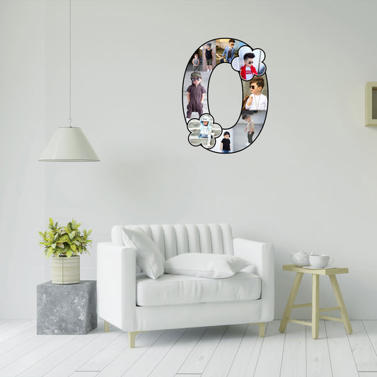 Customised Alphabet Photo Frame ( O Letter )