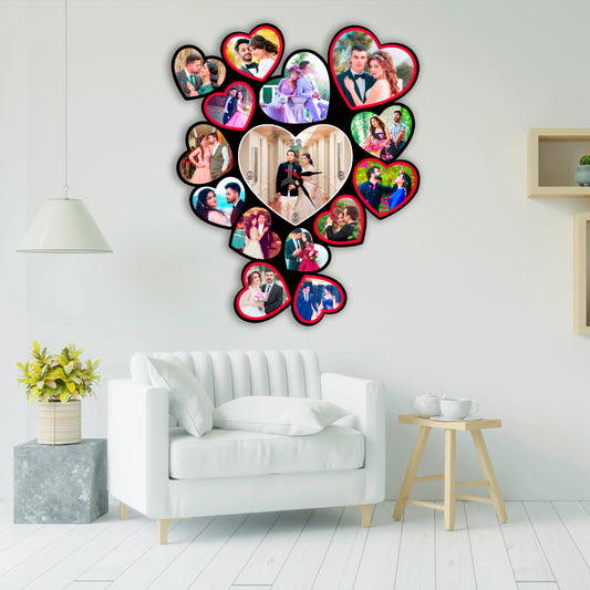 Customized Photo Clock for Family