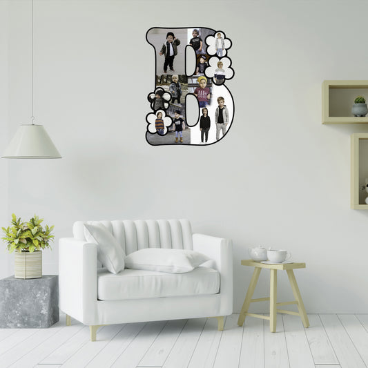 Customised Alphabet Photo Frame ( B Letter )