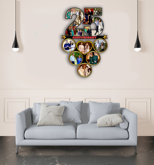 Customized 25th Anniversary