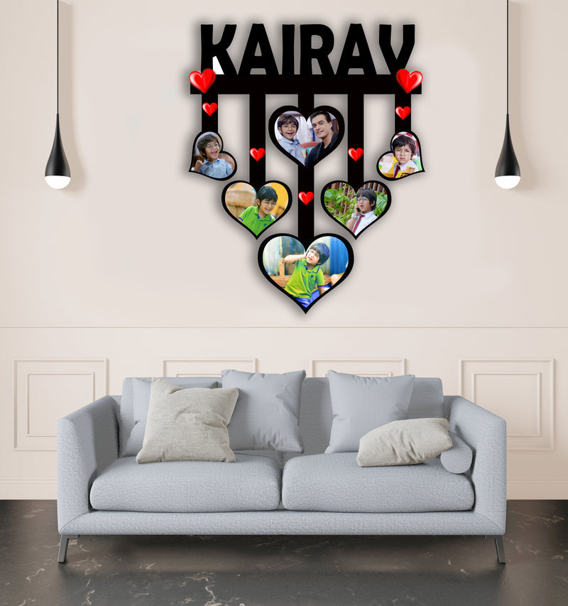 Customised Birthday Photo Frame with Name