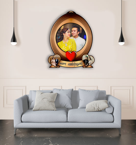 Customised Anniversary Photo Frame For Couple