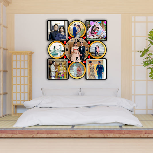 Personalized Photo Clock for anniversary