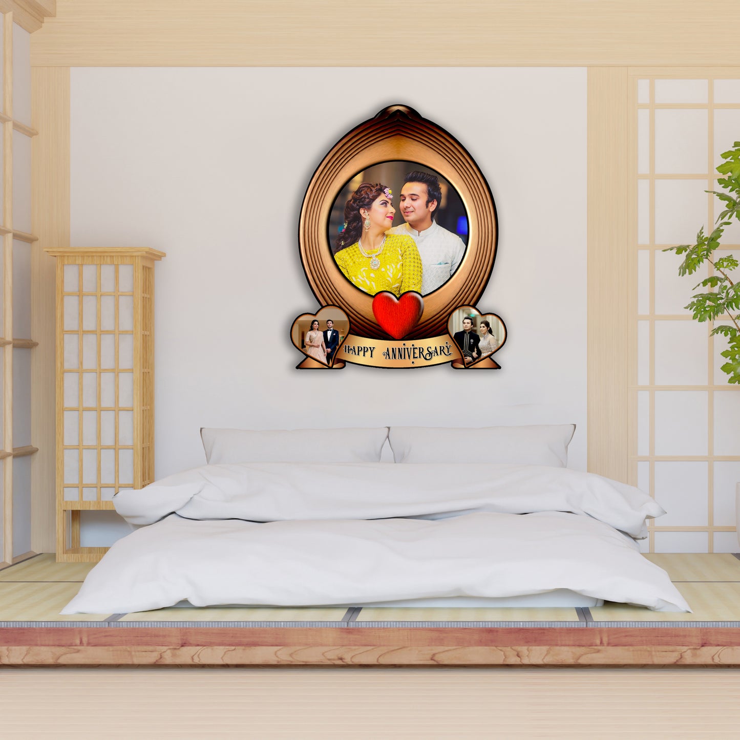 Customised Anniversary Photo Frame For Couple