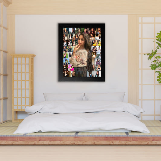 Personalised Mosaic Photo Frame  For Birthday