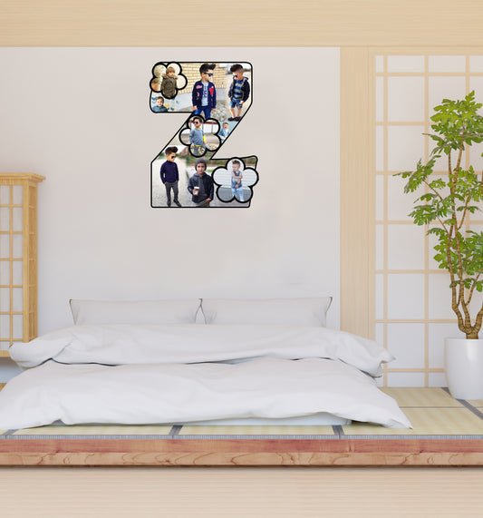 Customised Alphabet Photo Frame ( Z Letter )