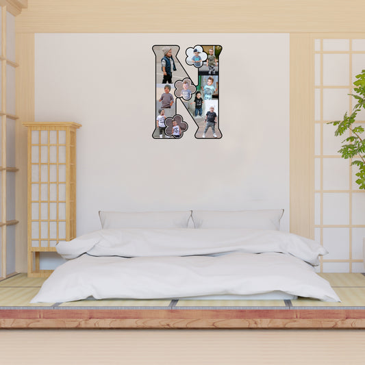 Customised Alphabet Photo Frame ( N Letter )