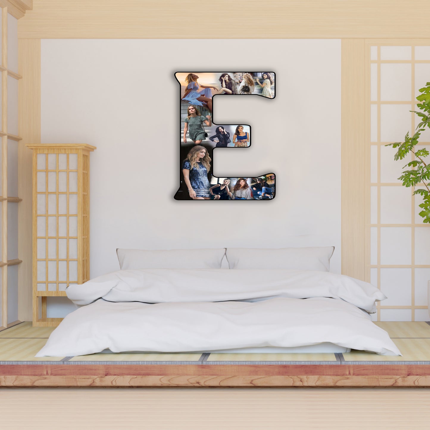 Customised Alphabet Photo Frame ( E Letter )