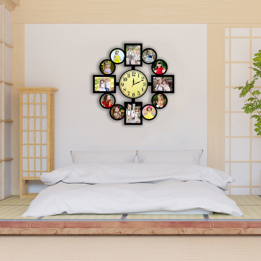 Customized Photo Clock for Family Birthday and Other Functions