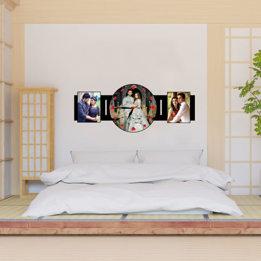 Personalized Photo Clock Gift For Couples
