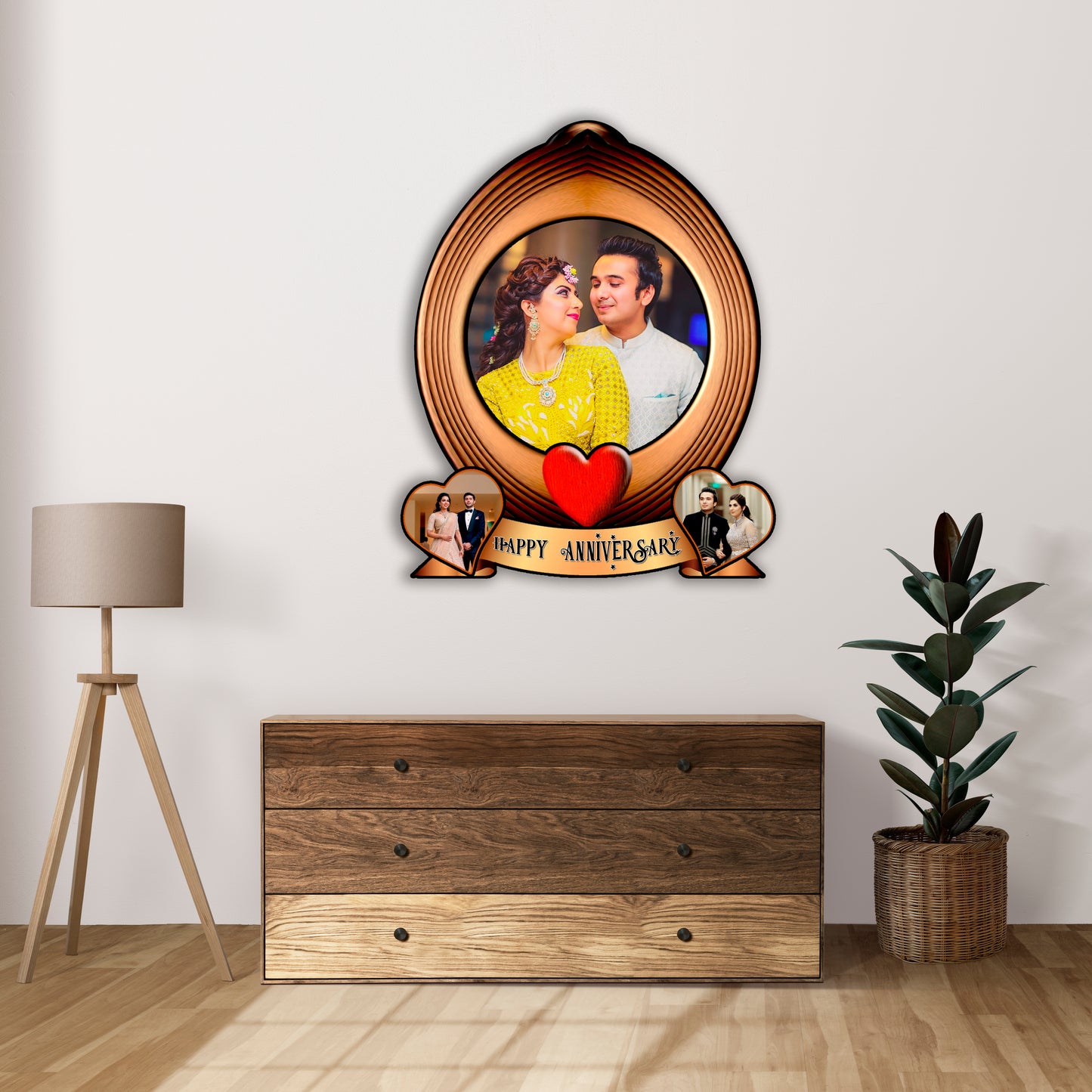 Customised Anniversary Photo Frame For Couple