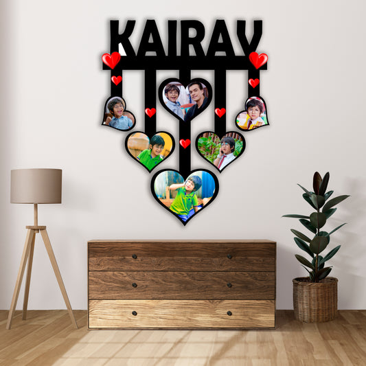 Customised Birthday Photo Frame with Name