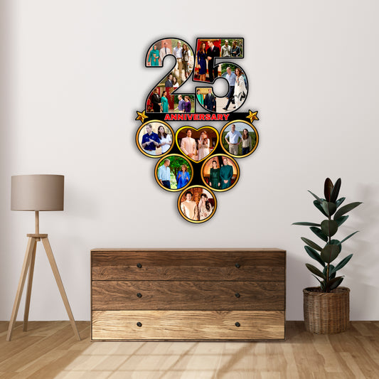 Customized 25th Anniversary