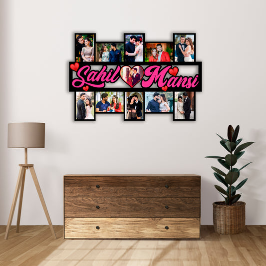 Customized Couple Photo Frames For Anniversary