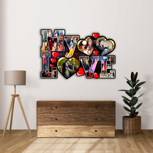 Personalised Couple Photo Frame Lovely Couple| Wedding Anniversary Gift for Partner