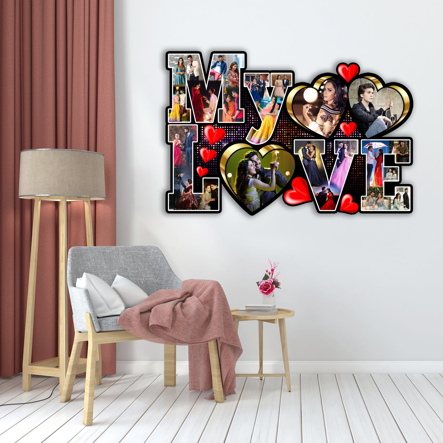 Personalised Couple Photo Frame Lovely Couple| Wedding Anniversary Gift for Partner