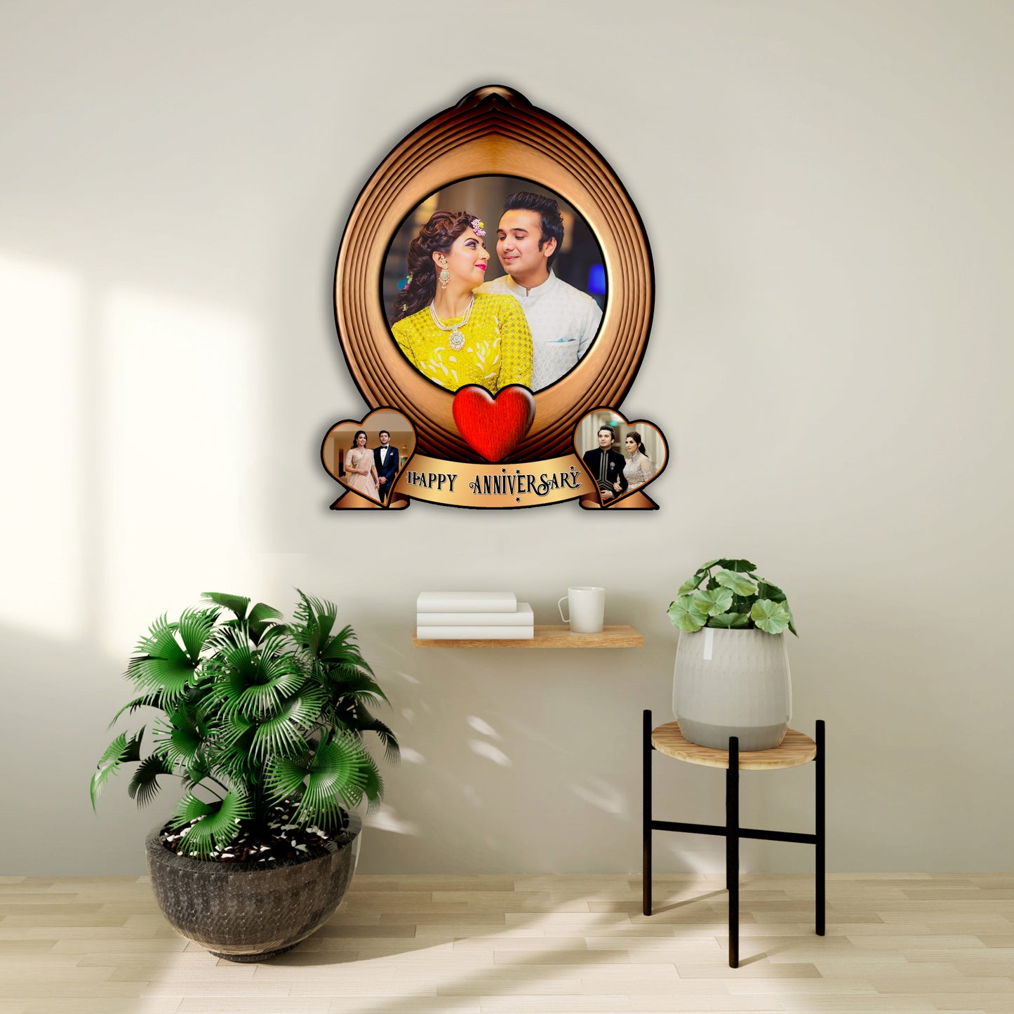 Customised Anniversary Photo Frame For Couple