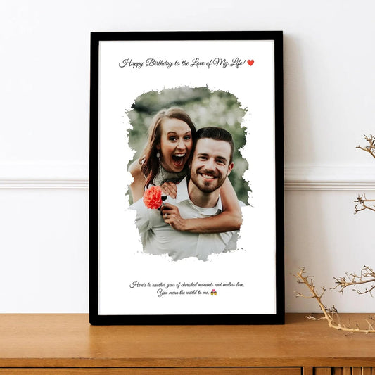 Personalized Photo Frame with For Wedding,Anniversary and Family