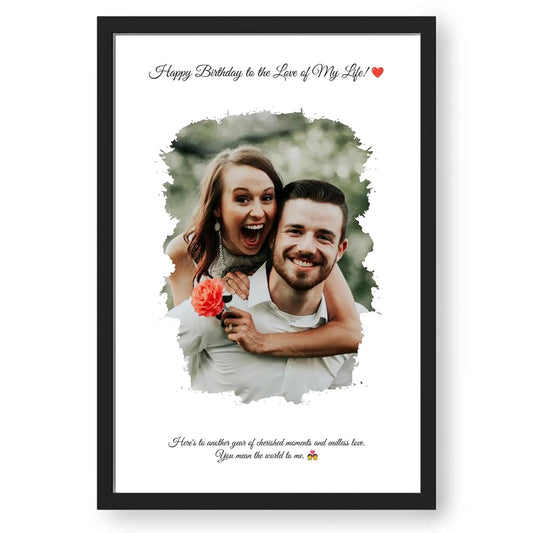 Personalized Photo Frame with For Wedding,Anniversary and Family