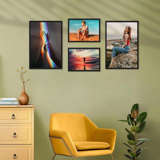 Personalized Photo Frame Set for Room, Home, Office