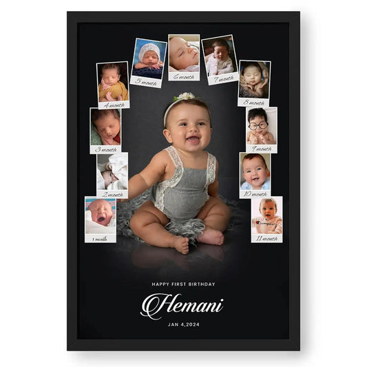 Customized Photo Frame For Baby Birthday Gift