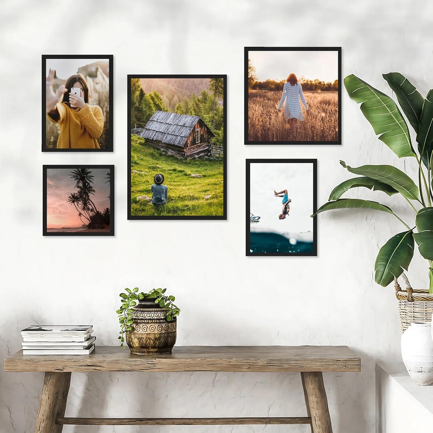 Customized  Photo Frame Set Gift For Anniversary, Birthday, Wedding