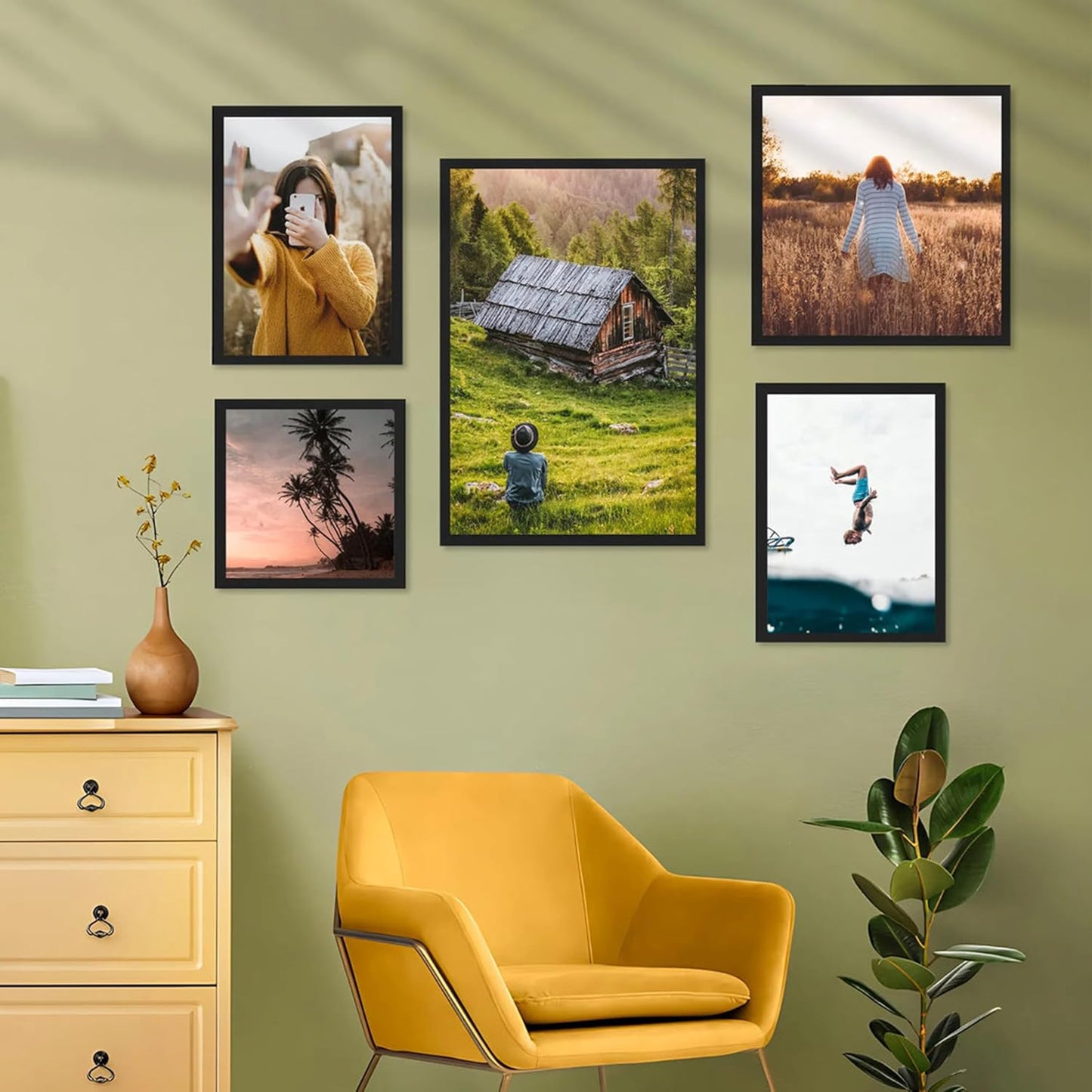 Customized  Photo Frame Set Gift For Anniversary, Birthday, Wedding