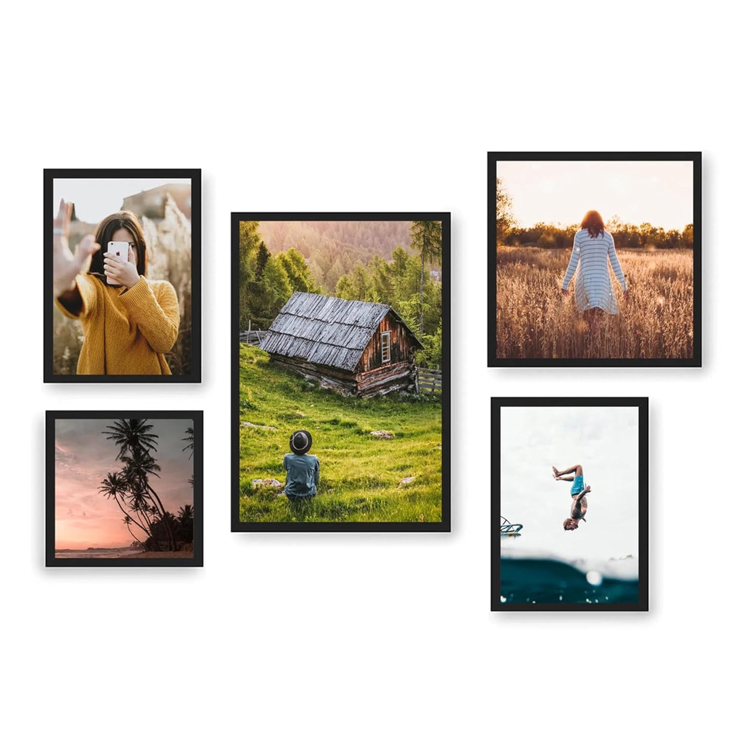 Customized  Photo Frame Set Gift For Anniversary, Birthday, Wedding