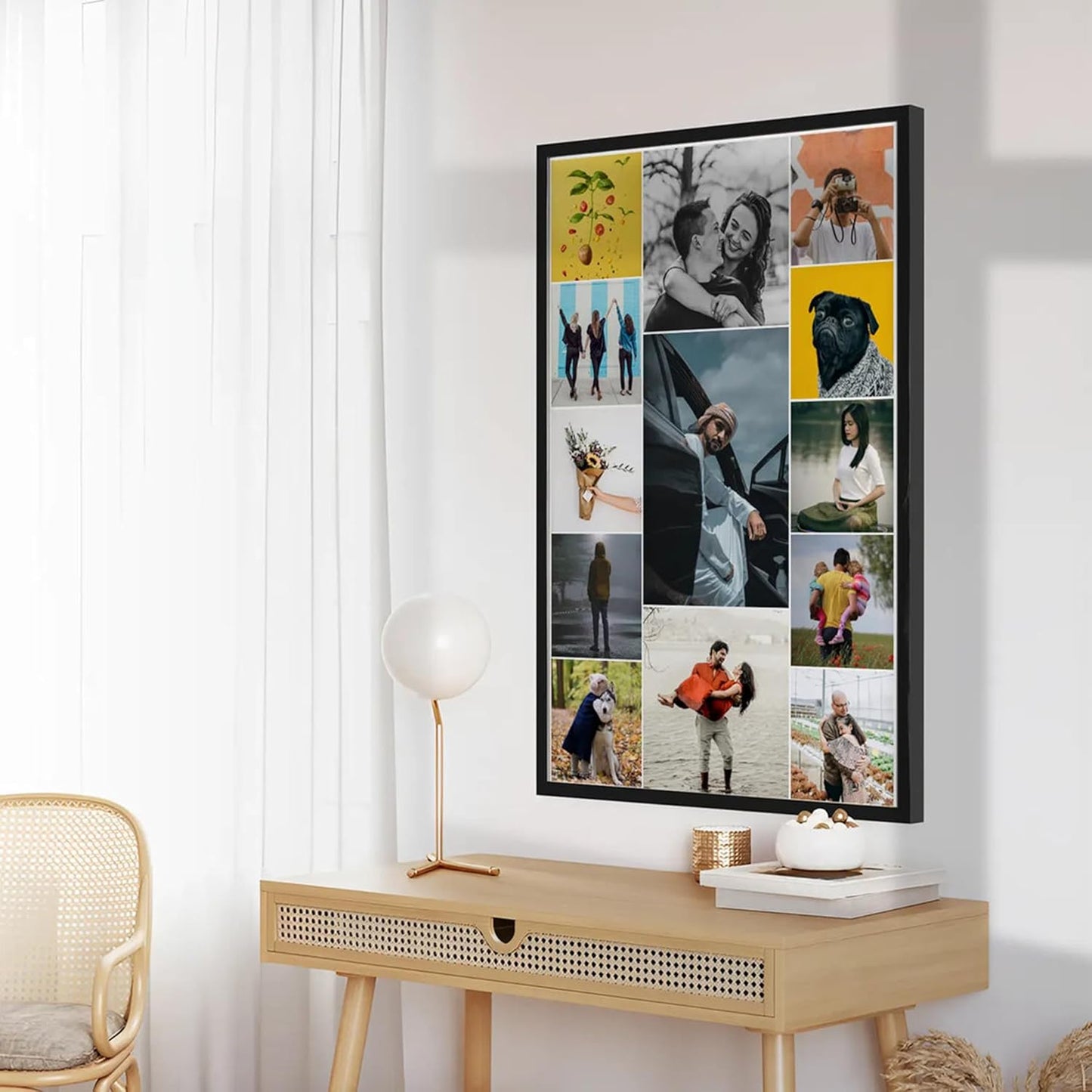 Customised Couple Photo Frame For Anniversary