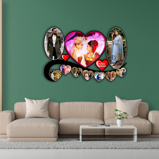 Customised Anniversary Photo Frame For Couple