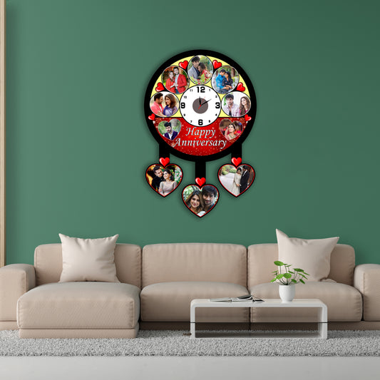 Personalized Clock  For Couple And Home Decorations