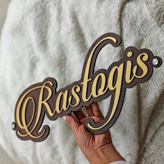 Personalized Arcylic Name Plate For Bungalow,Office & Outdoor