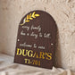 Arcylic Personalized Name Plate For Home Entrance,Villa, Bungalow, Flat