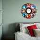 Customised Heart Photo Clock Gift For Anniversary