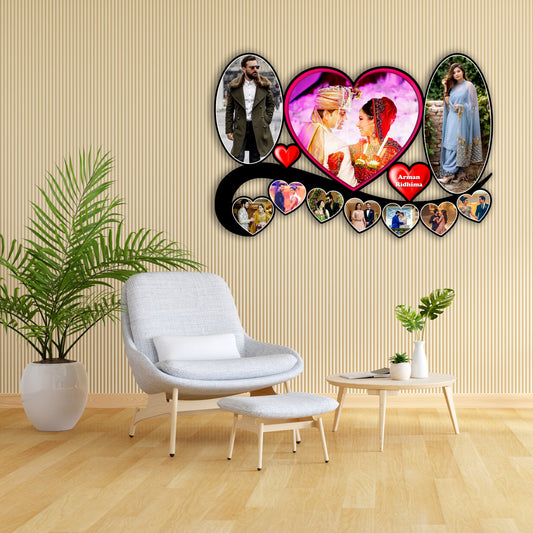 Customised Anniversary Photo Frame For Couple