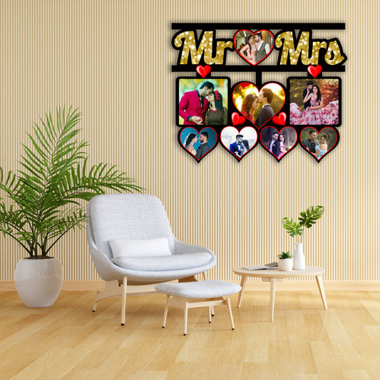 Customized Couple Name Photo Frame For Anniversary