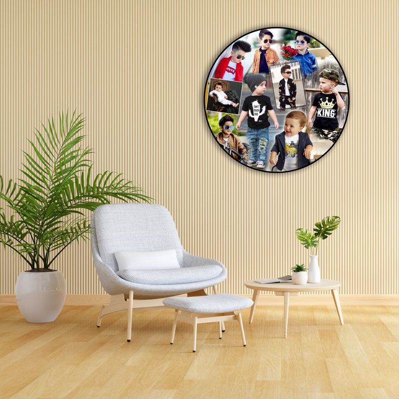 Personalized Photo Collage Cutout for Birthday