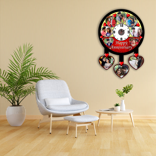 Personalized Clock  For Couple And Home Decorations