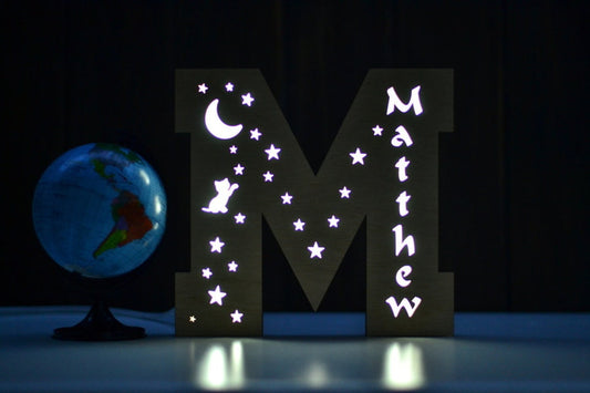 Personalised Gift for Birthday Light Lamp