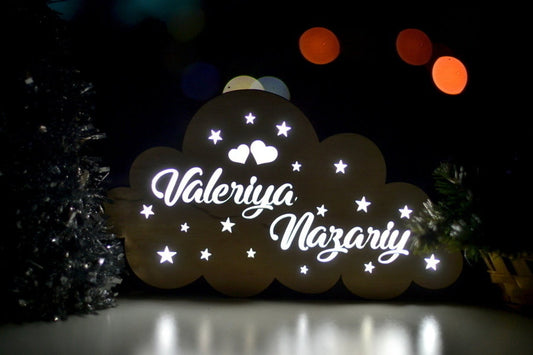 Personalised Alphabet Lamp For Birthday Gifts / Birthday Gift For Girlfriend