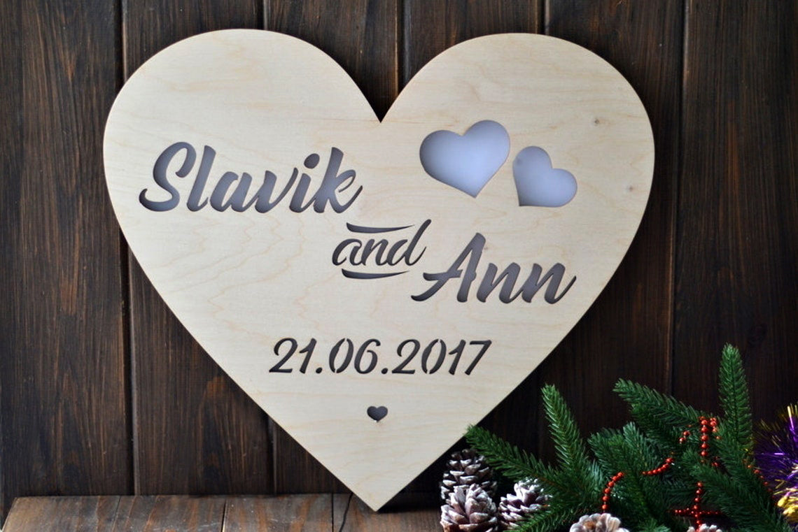 Customised  Alphabet LED Lamp /  Personalised  Gift For Girlfriend