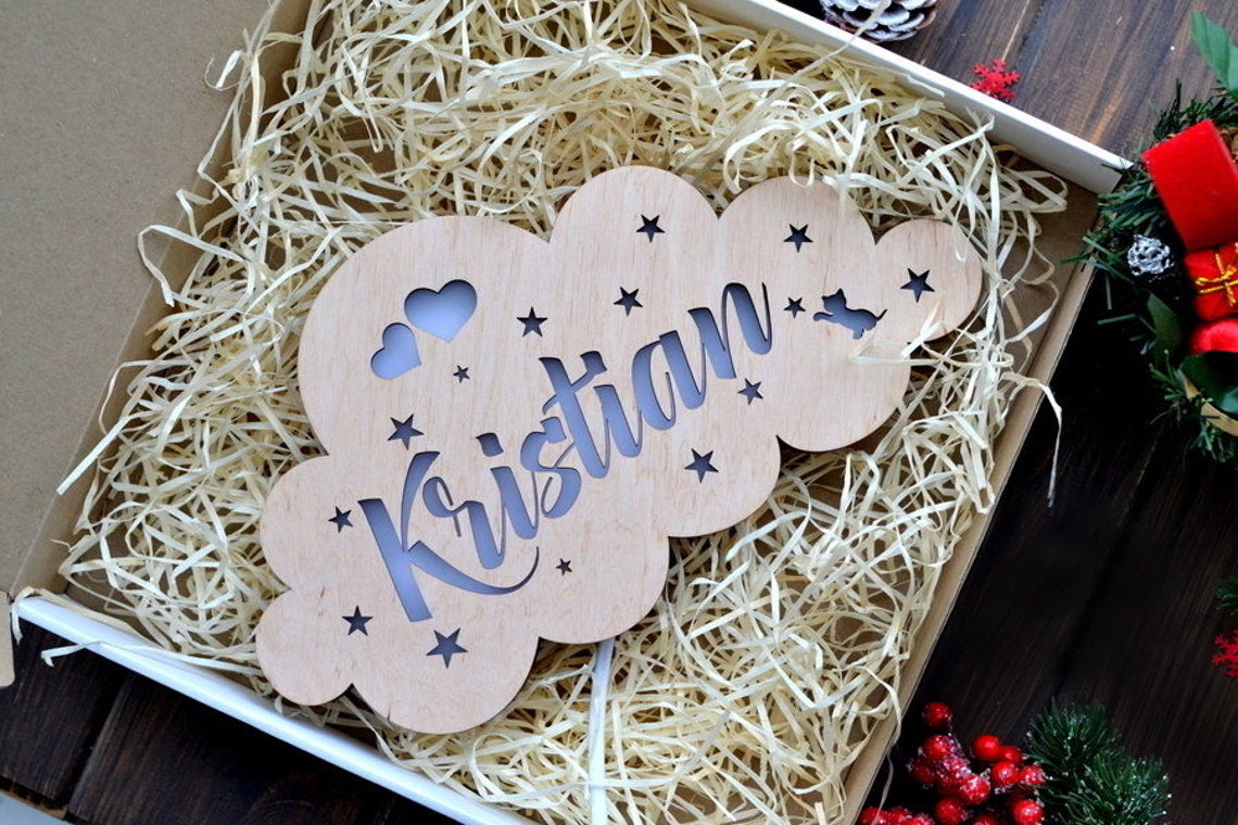 Personalised Alphabet Lamp For Birthday Gifts