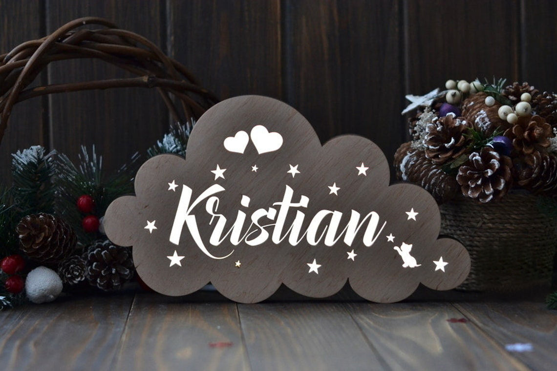 Personalised Alphabet Lamp For Birthday Gifts