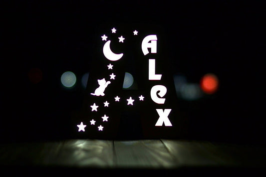 Customised Birthday Gift For Lovers / Personalised  Wall Lamp For Birthday Gifts